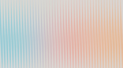Abstract background with a soft pastel gradient from blue to peach featuring a vertical ribbed texture.