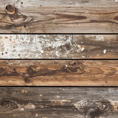 Close-up of weathered wooden planks, showing textures & patterns