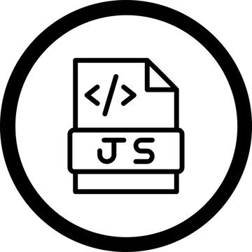 Javascript Vector Icon Design