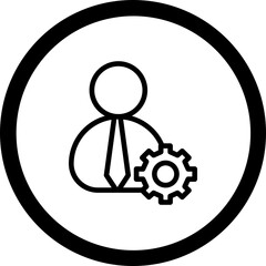 Employee Vector Icon Design