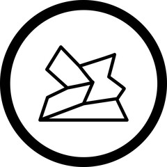 Cave Vector Icon Design