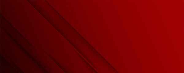 Red line with white architecture futuristic background minimal concept vector illustration subtle design.