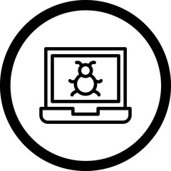 Malware Vector Icon Design