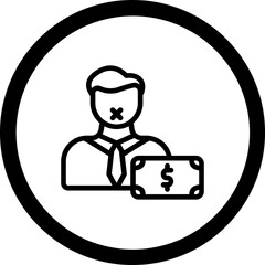 Silence Vector Icon Design