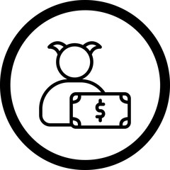 Cheater Vector Icon Design