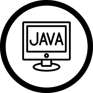 Java Vector Icon Design