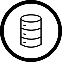 Storage Vector Icon Design