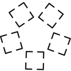 Diseño geométrico moderno / Modern Geometric Design / Modernes Geometrisches Design (PNG, SVG, JPG)