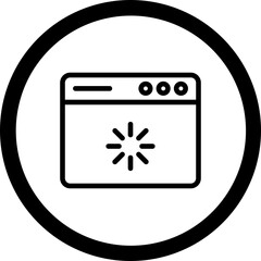 Loading Vector Icon Design