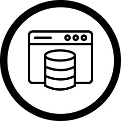 Big Data Vector Icon Design