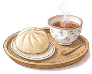 cup of tea with lemon
