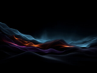 Dark cool tone background mockups