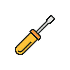 vector illustration of a screwdriver