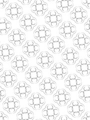 This vector seamless pattern with cute cartoon bubbles is a charming illustration and design for wallpaper or a business collection