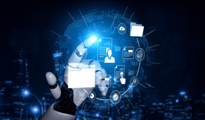 AI supports digital document management with secure file access, user control, and efficient workflow, helping administrators and teams organize and protect digital content Vouch