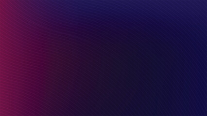 Dark Gradient Background With Thin Pink Purple Wavy Lines abstract