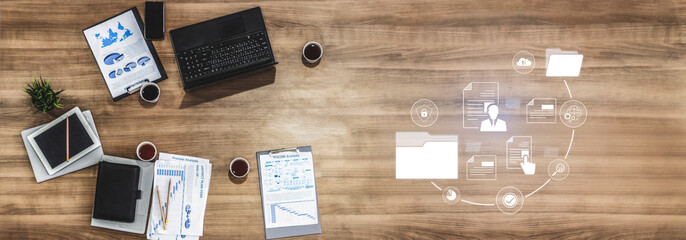 Document management system for secure file storage, organized access, and efficient digital...