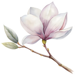 Fototapeta premium magnolia branch png