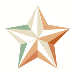 Obraz premium Isolated star shape composed of delicate, translucent bubbles or soap film spheres, creating an iridescent, fragile, and ethereal geometric form.