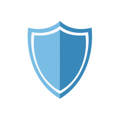 Isolated Blue Shield Vector Security Protection Guards Defense Symbols