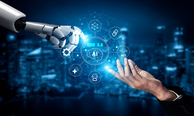 The Web 3.0 technology ecosystem is the next internet generation. A concept of a decentralized web driven by AI, blockchain, and cryptocurrency. Motif