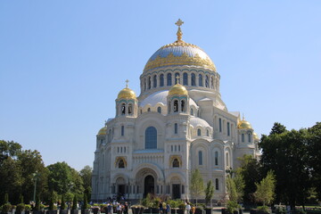 St. Nicholas Naval Cathedral (also known as the Stavropol Naval Cathedral of St. Nicholas the Wonderworker) is an Orthodox church in Kronstadt