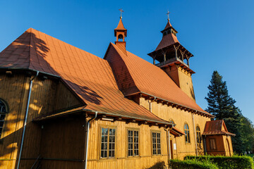 Parish Church of Saint Teresa of the Child Jesus in Porzadzie, Wyszkow County in Poland
