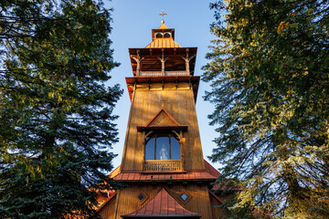 Parish Church of Saint Teresa of the Child Jesus in Porzadzie, Wyszkow County in Poland
