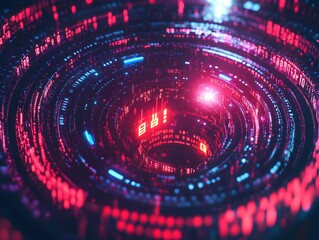 Encrypted Data Breach Alert Cybersecurity Vulnerability