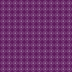 Elegant Purple Floral Pattern Background Suitable For Wallpaper, Textile, And Design Projects