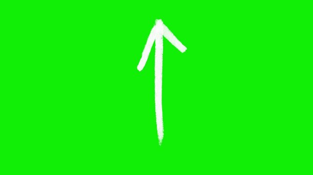 Hand-Drawn Animated Arrows Green Screen| Doodle Directional Elements for Explainer Videos