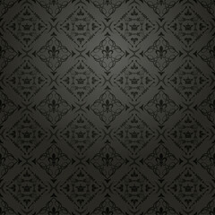 dark royal vintage seamless pattern