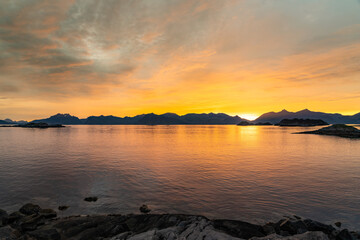 Sunset in Lofoten