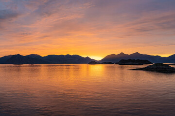 Sunset in Lofoten