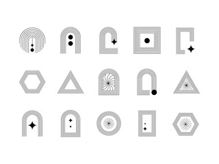 Aesthetic Geometrical Line