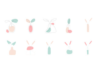 Aesthetic Plant Vector