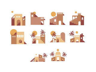 Architechtural Boho Illustration