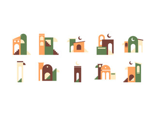 Architechtural Boho Illustration