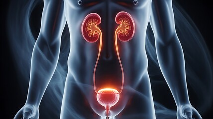 Human Urinary System Anatomy - Kidneys, Ureters, Bladder