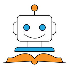 Neural Networks Machine Learning Technology Vector Icon
