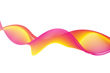 abstract waves design element