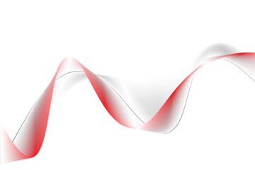 abstract waves design element
