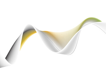 abstract waves design element