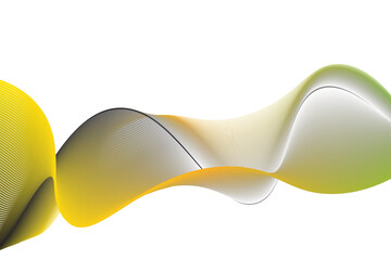 abstract waves design element