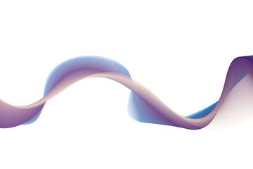 abstract waves design element