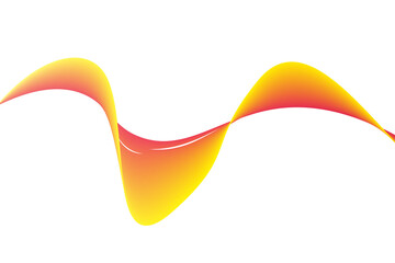 abstract waves design element