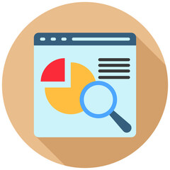 Insight Icon, Mini Illustration Relate To Capital Market, Market Research. Use For Modern Concept, Ui, Ux Web And App Development.