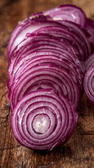 Layers of Flavor – The Beauty and Power of Red Onion Slices