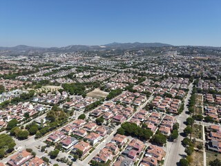Aerial view of beautiful landscape