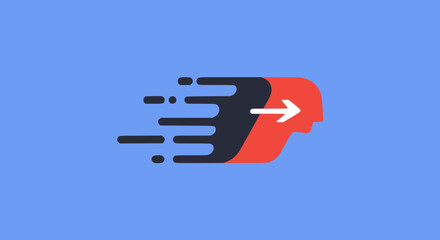 Hurry, speed vector icon illustration